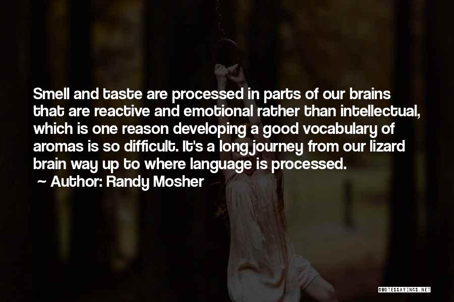 Lizard Brain Quotes By Randy Mosher