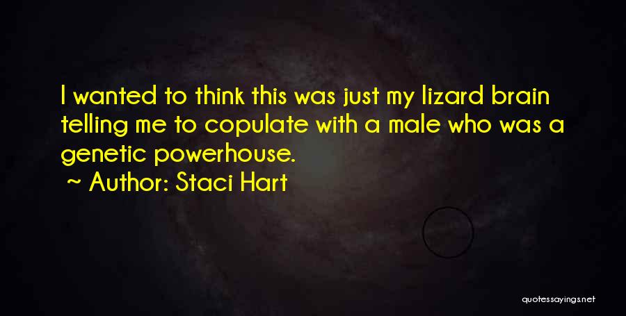 Lizard Brain Quotes By Staci Hart