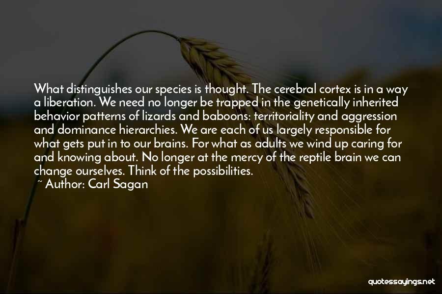 Lizards Quotes By Carl Sagan
