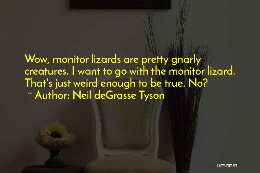 Lizards Quotes By Neil DeGrasse Tyson