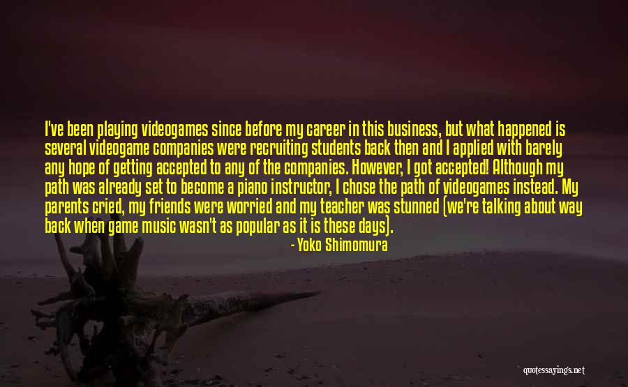 Lizzie Lovett Quotes By Yoko Shimomura Lizzie Lovett Quotes By Yoko Shimomura