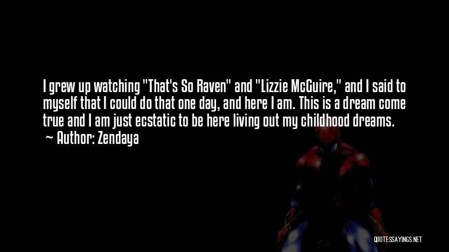 Lizzie Mcguire Best Quotes By Zendaya