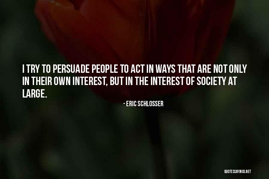 Ljiljana Quotes By Eric Schlosser Ljiljana Quotes By Eric Schlosser