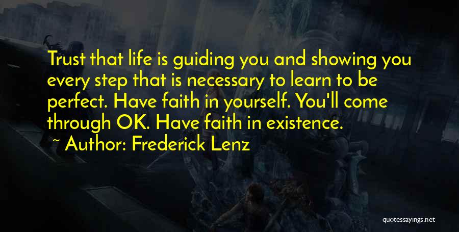Ll Be Ok Quotes By Frederick Lenz