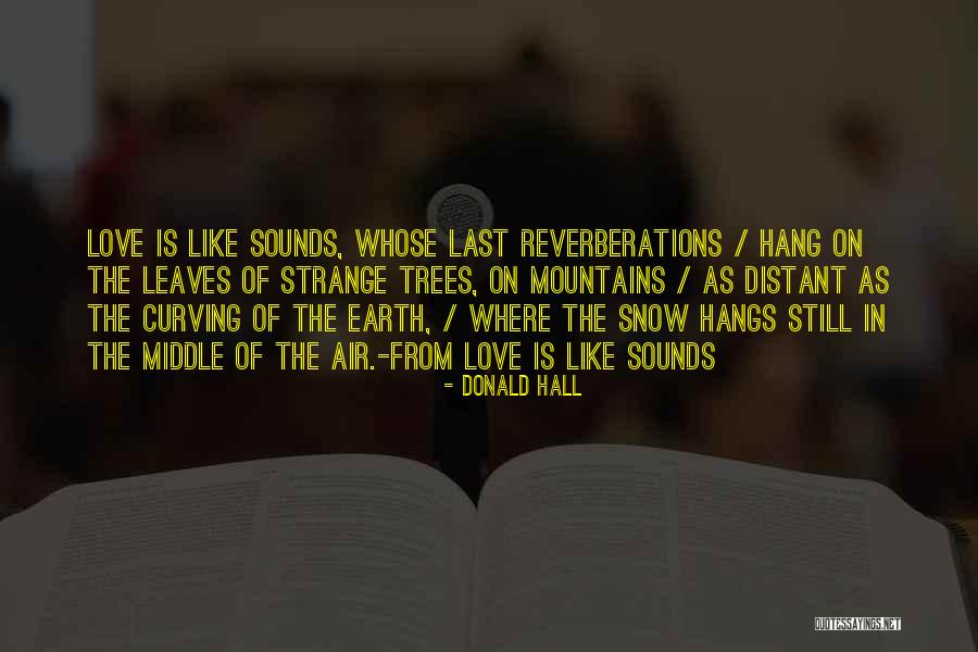 Llaco Monti Quotes By Donald Hall Llaco Monti Quotes By Donald Hall
