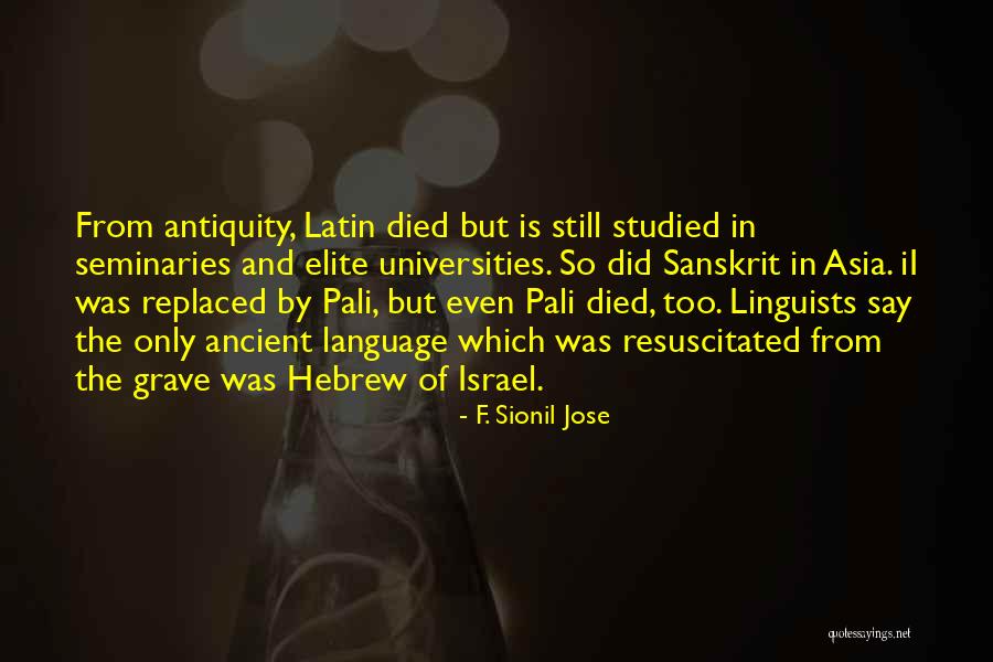 Llegar Subjunctive Quotes By F. Sionil Jose Llegar Subjunctive Quotes By F. Sionil Jose