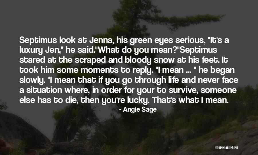 Llenaran Quotes By Angie Sage Llenaran Quotes By Angie Sage