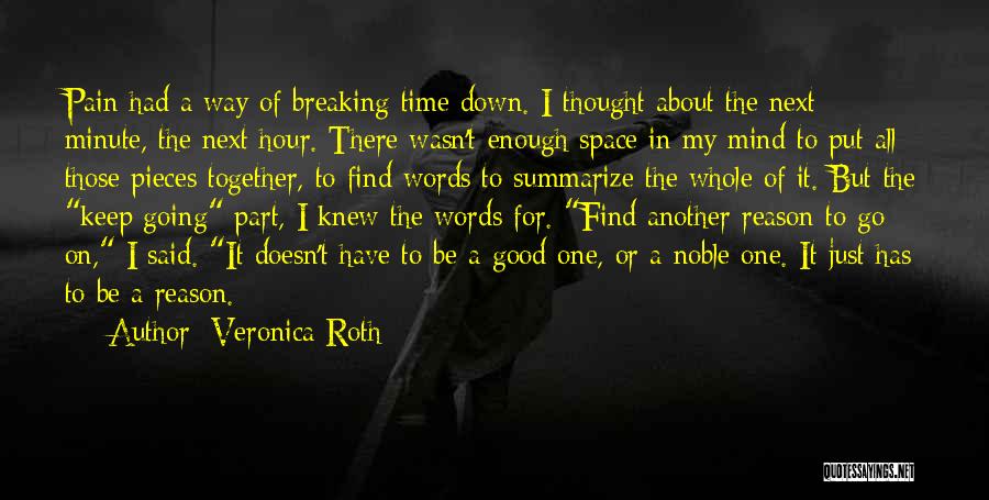 Llevarte Alli Quotes By Veronica Roth