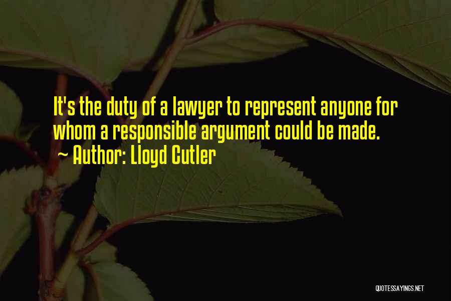Lloyd Cutler Quotes 1073865