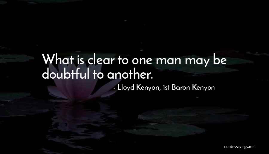 Lloyd Kenyon, 1st Baron Kenyon Quotes 543841