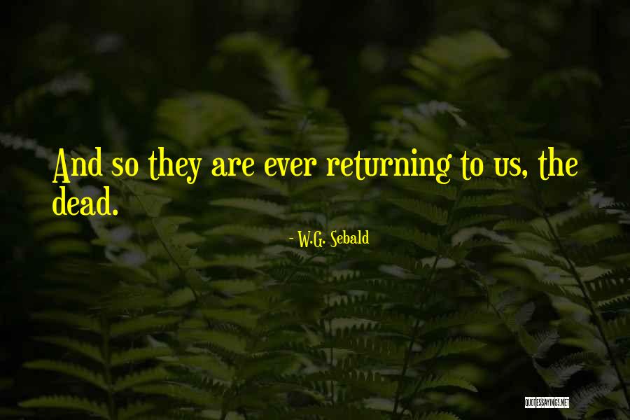 Lnmb Quotes By W.G. Sebald Lnmb Quotes By W.G. Sebald