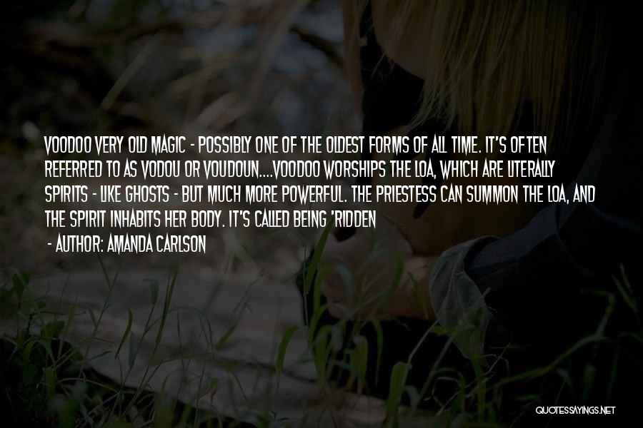 Loa Quotes By Amanda Carlson