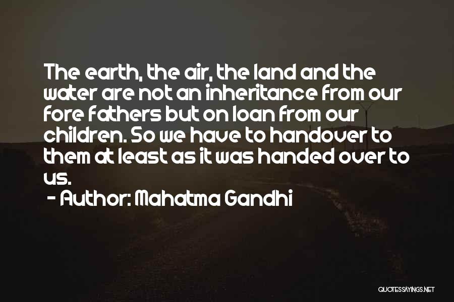 Loan Quotes By Mahatma Gandhi