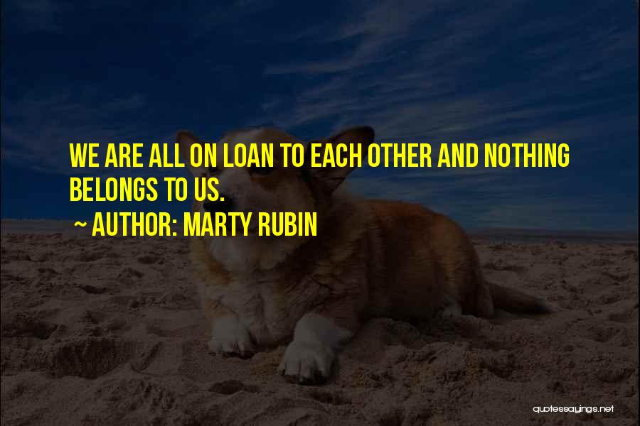 Loan Quotes By Marty Rubin