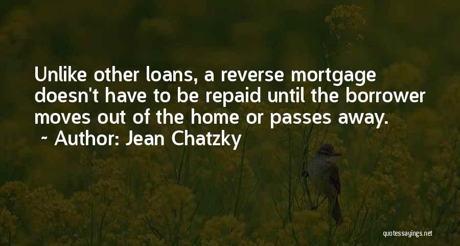 Loans Quotes By Jean Chatzky