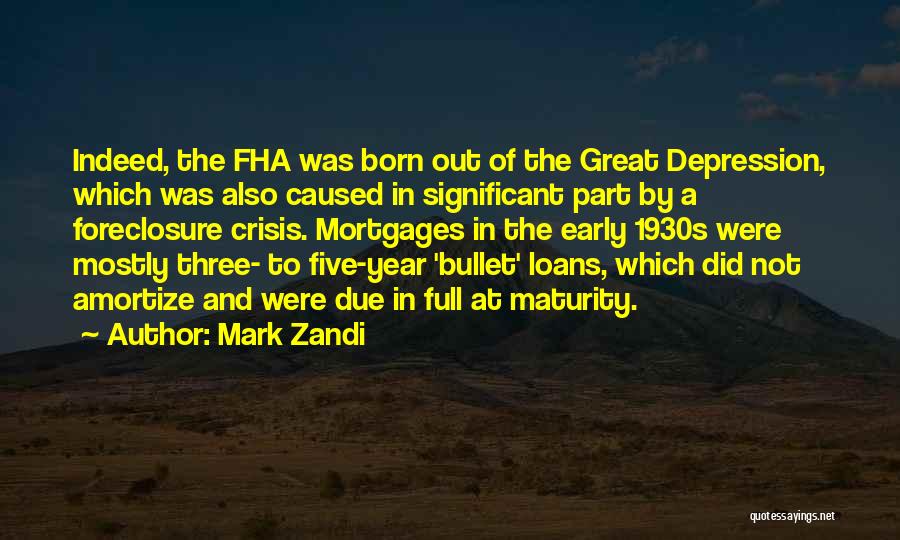 Loans Quotes By Mark Zandi