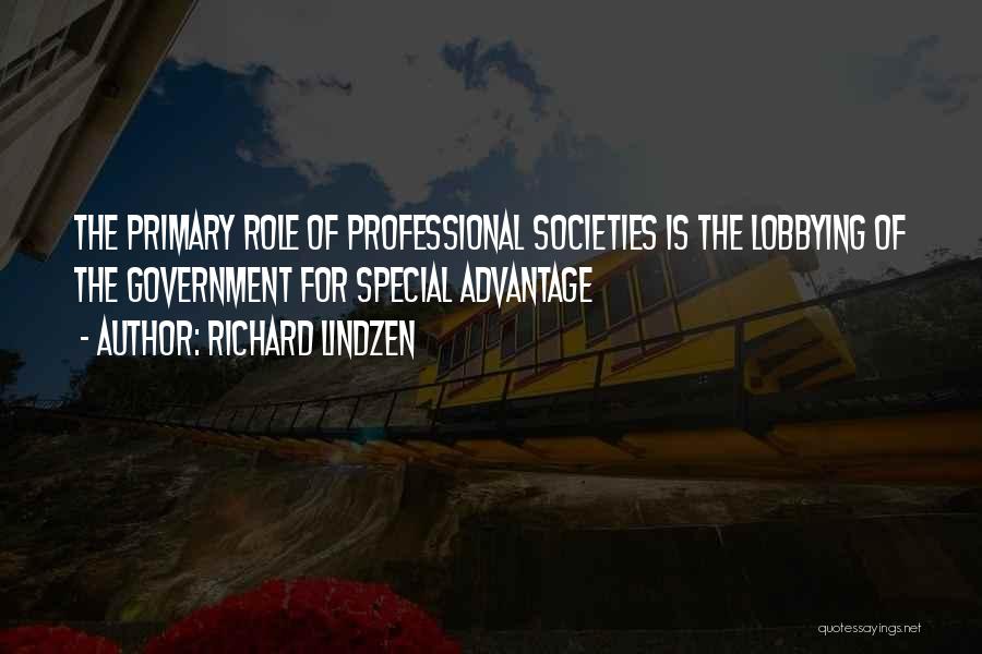Lobbying Quotes By Richard Lindzen