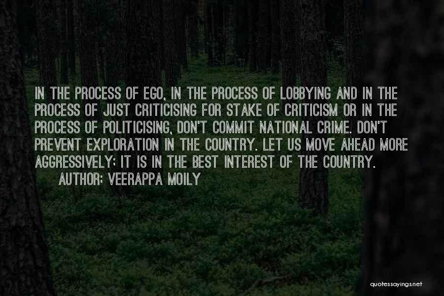 Lobbying Quotes By Veerappa Moily