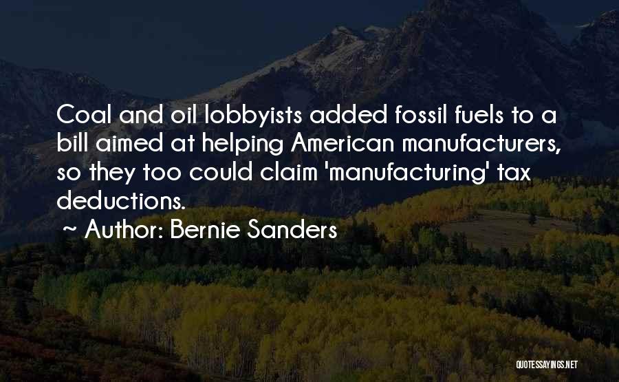 Lobbyists Quotes By Bernie Sanders