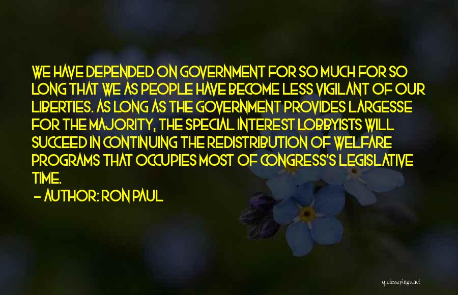 Lobbyists Quotes By Ron Paul