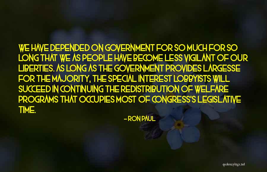 Lobbyists Quotes By Ron Paul