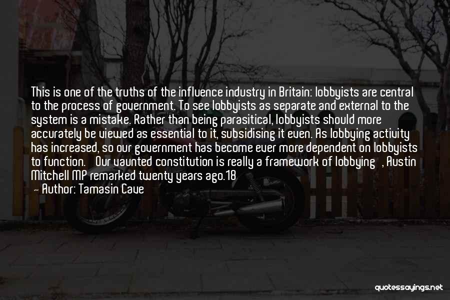 Lobbyists Quotes By Tamasin Cave