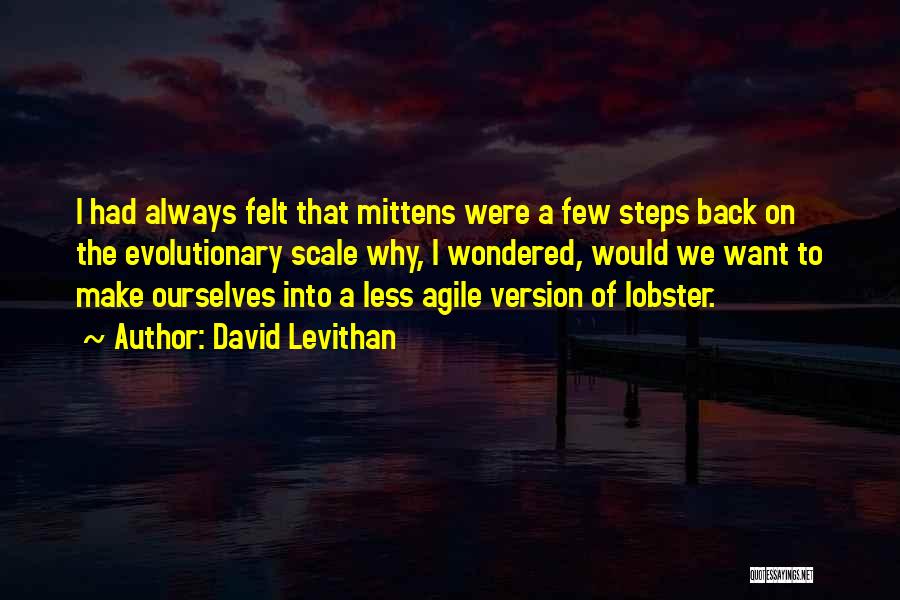 Lobster Quotes By David Levithan Lobster Quotes By David Levithan