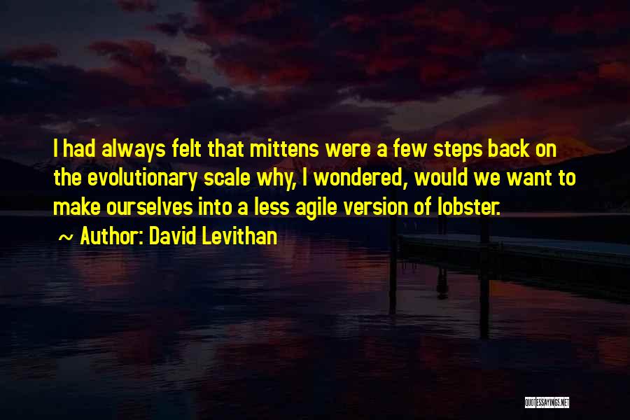 Lobster Quotes By David Levithan