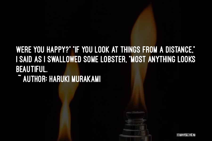 Lobster Quotes By Haruki Murakami