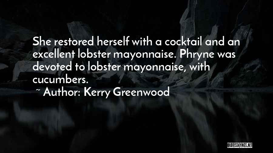 Lobster Quotes By Kerry Greenwood