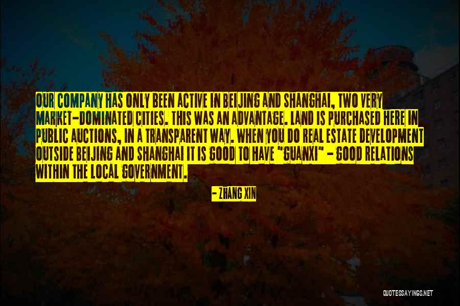 Local And Company Quotes By Zhang Xin Local And Company Quotes By Zhang Xin
