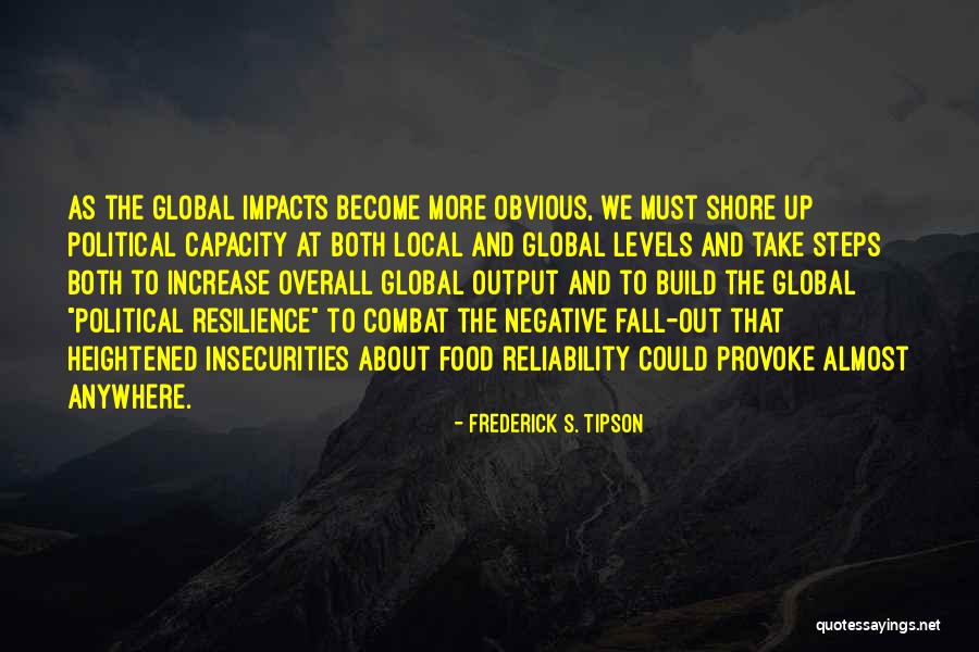 Local And Global Quotes By Frederick S. Tipson Local And Global Quotes By Frederick S. Tipson