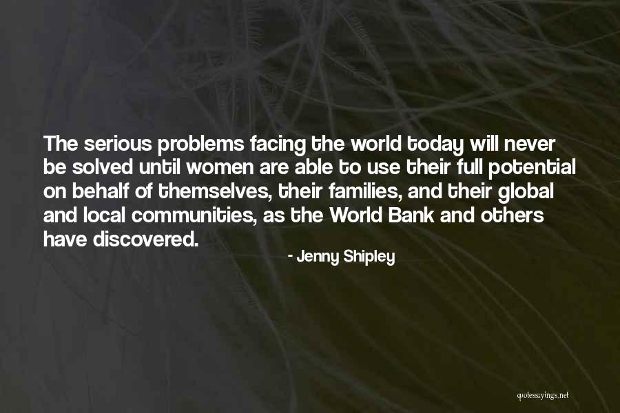 Local And Global Quotes By Jenny Shipley Local And Global Quotes By Jenny Shipley