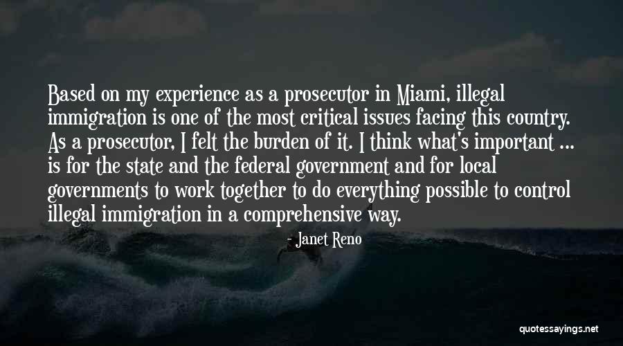 Local And State Quotes By Janet Reno Local And State Quotes By Janet Reno
