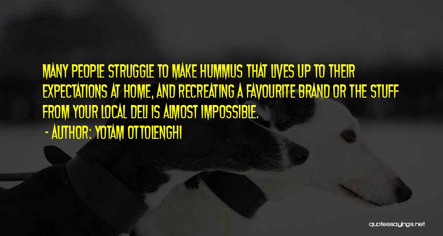 Local Brand Quotes By Yotam Ottolenghi