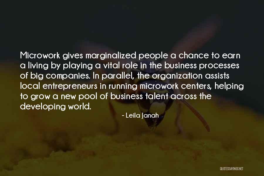 Local Business Quotes By Leila Janah Local Business Quotes By Leila Janah