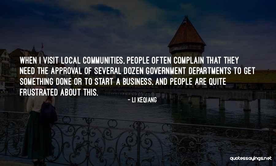 Local Business Quotes By Li Keqiang Local Business Quotes By Li Keqiang