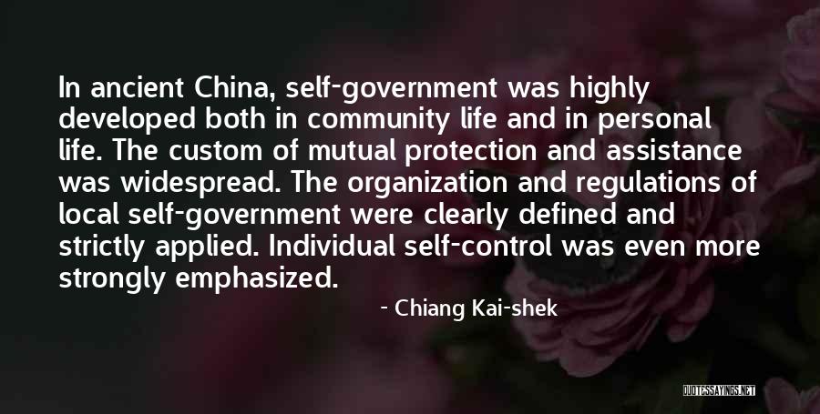 Local Community Quotes By Chiang Kai-shek Local Community Quotes By Chiang Kai-shek