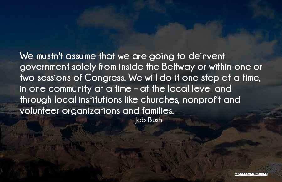 Local Community Quotes By Jeb Bush Local Community Quotes By Jeb Bush