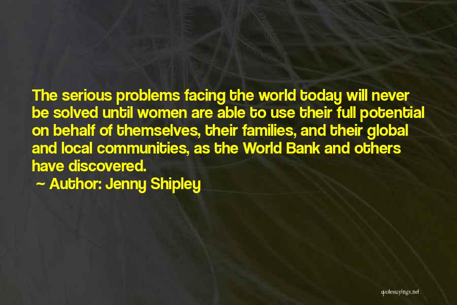 Local Global Quotes By Jenny Shipley