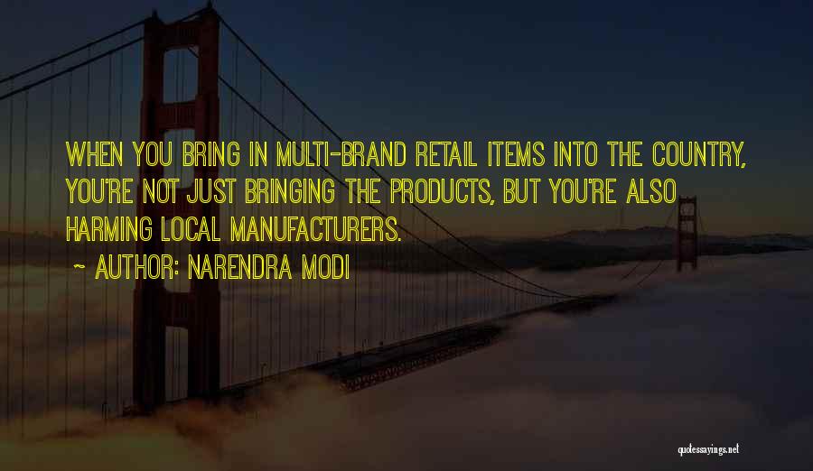 Local Products Quotes By Narendra Modi