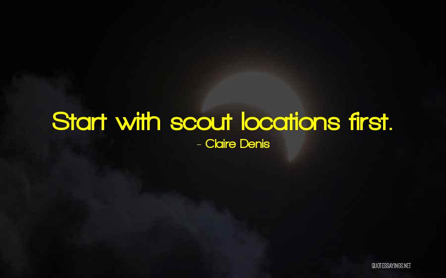 Location Quotes By Claire Denis