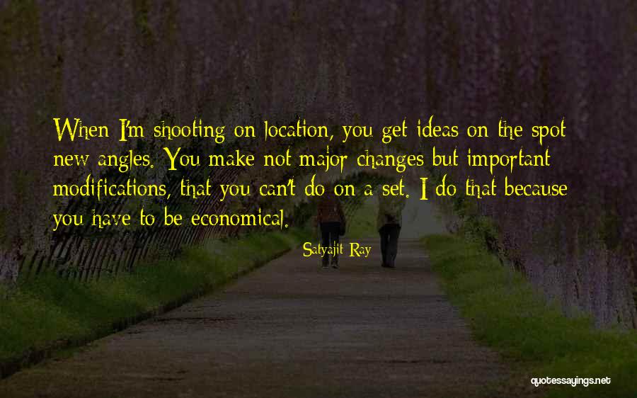 Location Quotes By Satyajit Ray