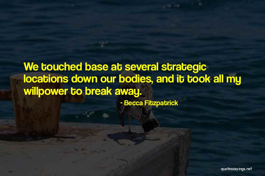 Locations Quotes By Becca Fitzpatrick