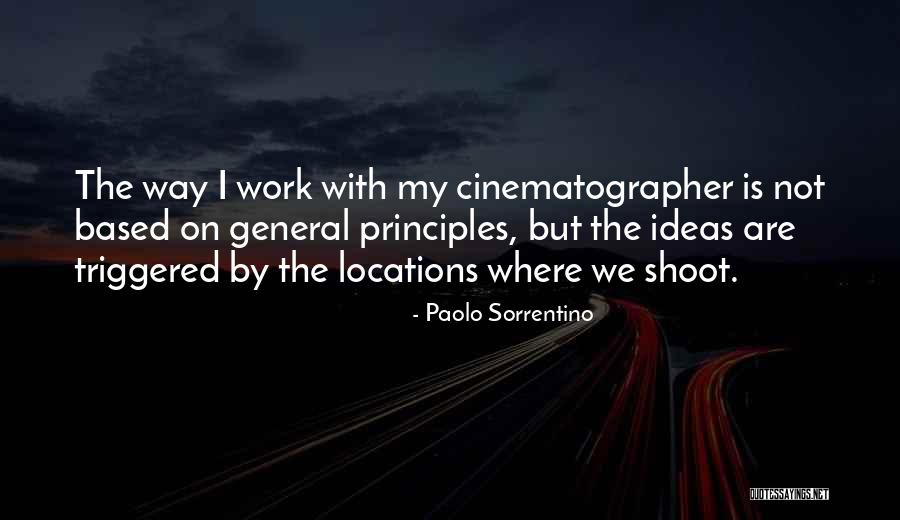 Locations Quotes By Paolo Sorrentino