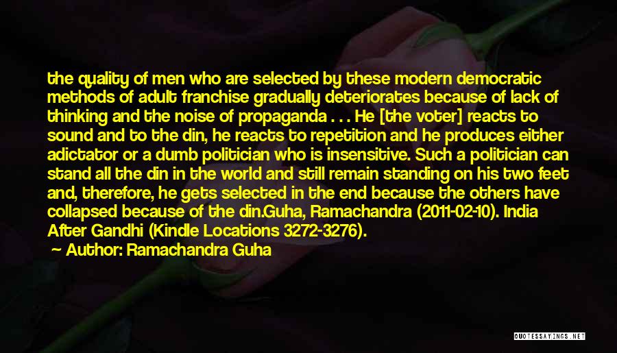 Locations Quotes By Ramachandra Guha