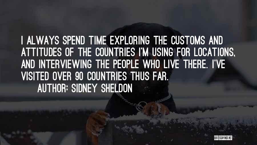 Locations Quotes By Sidney Sheldon