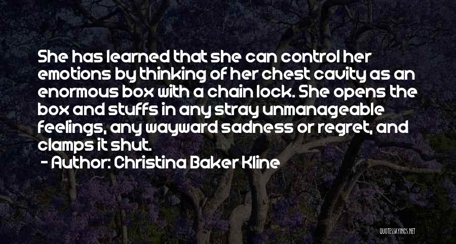 Lock And Chain Quotes By Christina Baker Kline