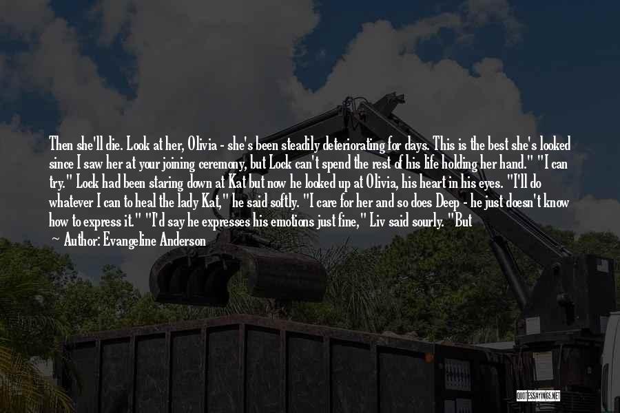 Lock And Heart Quotes By Evangeline Anderson