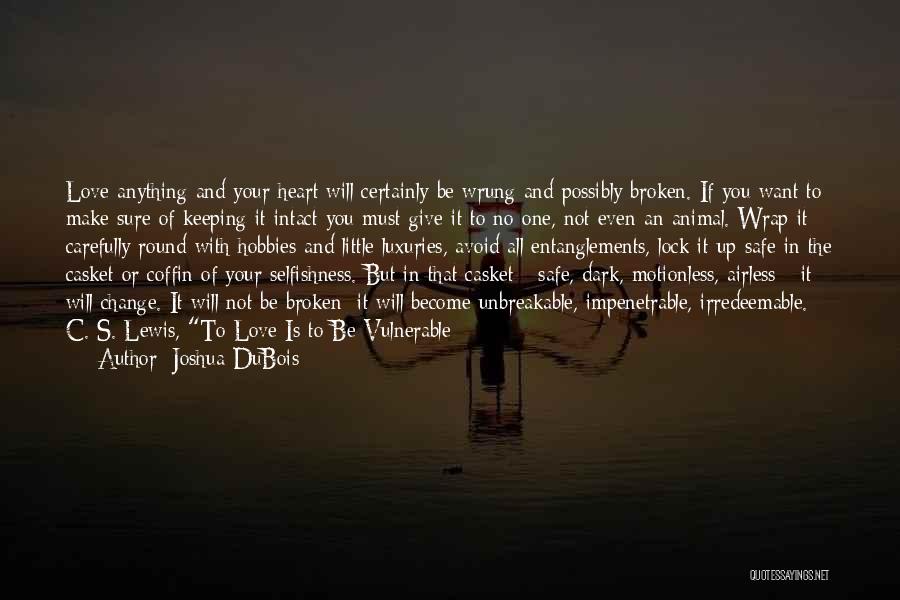 Lock And Heart Quotes By Joshua DuBois